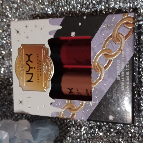 🌟🧚‍♀️NYX DISCONTINUED 2pc Matte & Metallic Lip Duo NWT - Picture 6 of 6